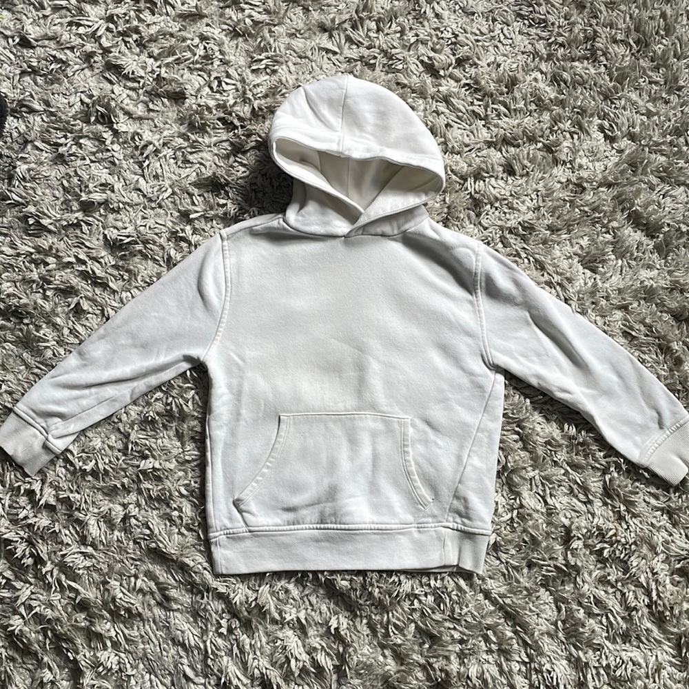 Kids white sweatshirt - Zara